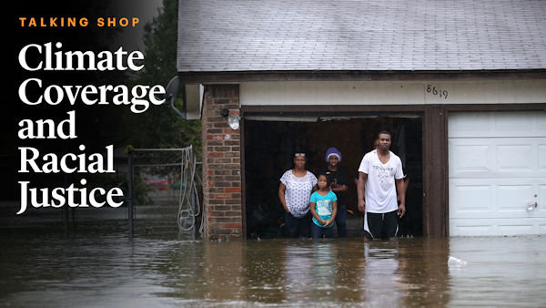 Climate Coverage and Racial Justice graphic