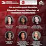 Webinar graphic for Silenced Sources — When Fear of Retaliation Muzzles Facts